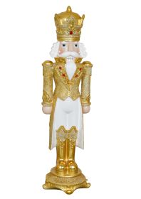 36 inch H Gold Nutcracker