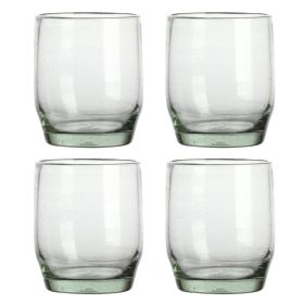 Cravings By Chrissy Teigen 4 Piece 8.2 Ounce Clear Glass Spanish Double Old Fashion Set