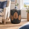 Outdoor LightWeight Concrete Side Table,Copper_73440.00