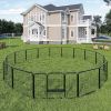 Indoor Dog Playpen - Stress-Free and Safe Play, 24 Inch 8 Panels for Small and Medium Dogs