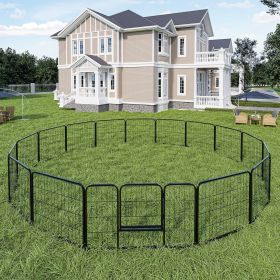 Indoor Dog Playpen - Stress-Free and Safe Play, 24 Inch 8 Panels for Small and Medium Dogs