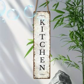 CIFbuy Vintage Wooden Hanging Sign Farmhouse Kitchen Dining Wall Decor Home Wall Art Easy Install Sturdy (TikTok, temu pick-up service)