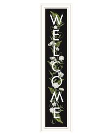 "Welcome Sign I" by House Fenway, Ready to Hang Framed Print, White Frame