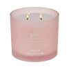 Glow (Vanilla + Pear + Coconut) Scented 4-Wick Spa Jar Candle 40.2oz.