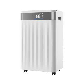 52 Pints Dehumidifier for Home and Basement Smart Humidity Low Noise for Room