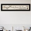 "Kitchen Is The Heart of The Home" By Trendy Decor 4U, Ready to Hang Framed Print, Black Frame