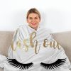 1pc Long Eyelashes Printed Throw Blanket Plush Fluffy Flannel Fleece Blanket Soft Throws for Sofa Couch and Bed
