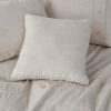 5 Piece Organic Cotton Oversized Comforter Cover Set w/removable insert Natural Full/Queen
