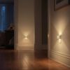 LED Night Light[2 Pack], Night Lights Plug into Wall, 3 Level Brightness Adjustable Plug in Night Light, Dusk to Dawn Sensor Nightlights for Adults