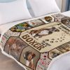 Boxer Dog Blanket Cute Puppy Throw Blanket Super Soft Sherpa Throw Lightweight Fluffy Plush Fuzzy Bed Blanket for Cute Pet