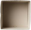Collapsible Cube Storage Organizer Bins, 6-Pack, 10.5 x 10.5 x 11 inches, Chevron Grey