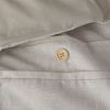 5 Piece Organic Cotton Oversized Comforter Cover Set w/removable insert Natural King/Cal King