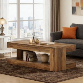 Coffee table, tea table, central table, cocktail table, with storage space