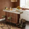 Home bar table, modern bar table, can also be used as a dining table for dining or chatting.
