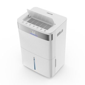 80 Pints Dehumidifier for Home and Basement Smart Humidity Low Noise for Room