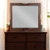 Andria Reclaimed Oak Finish Mirror