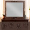 Andria Reclaimed Oak Finish Mirror