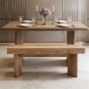 Kitchen table stool, farmhouse dining table stool, bench