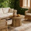 Round coffee table, center table, side table, sofa table