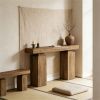 Entrance table, main console, wooden entrance table, foyer table, display table