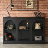 Console table, sofa table, foyer table, storage cabinet, farmhouse entrance table with storage space