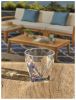 Rainbow Diamond Acrylic Glasses Drinking Set of 4 DOF (9oz), Plastic Drinking Glasses, BPA Free Cocktail Glasses, Drinkware Set