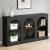 Console table, sofa table, foyer table, storage cabinet, farmhouse entrance table with storage space
