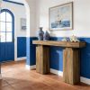 Entrance table, main console, wooden entrance table, foyer table, display table