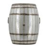 22.5x22.5x26" Drum Side Table