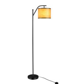 Standing Floor Lamp and Sideboard Buffet Storage for Dining Room