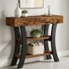 Console, entrance table, sofa table, lobby table with storage space, storage desk