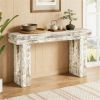 Wooden sofa table, entrance table, console table, entrance table, elegant rustic style