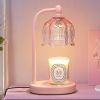 Pink Candle Warmer Lamp with Timer and Dimmer,Mother's Day Gifts for Mom/Wife