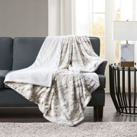 Oversized Faux Fur Throw