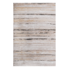 LOOM & LUXE Collection 8X10 Brown /Striped Non-Shedding Living Room Bedroom Dining Home Office Stylish and Stain Resistant Area Rug