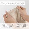 12-Piece Quick Dry 100% Cotton Towel Set, Beige