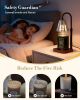 Black Candle Warmer Lamp with Timer Dimmer Adjustable Height for Yankee Candles, Valentines Day Gifts for Him Birthday Gifts for Women Mom Sister