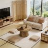 Round coffee table, center table, side table, sofa table