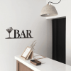 CIFbuy Vintage Black iron Happy Hour Sign Rustic Pub Wall Decor for Home Bar Man Cave Outdoor Patio Gaming Room(TikTok, temu pick-up service)