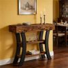 Console, entrance table, sofa table, lobby table with storage space, storage desk