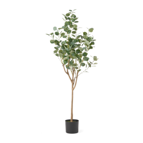 150CM ARTIFICIAL EUCALYPTUS (Color: green)