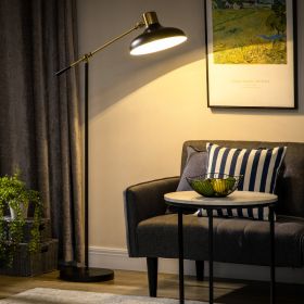 Adjustable Floor Lamps for Living Room (Option: Black-365x225x760 mm)