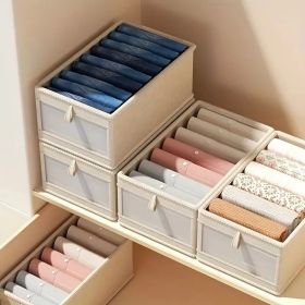 Foldable Clothes Storage Box With Viewing Window - Heavy-Duty Organizer Box, Stackable Closet Organizer For Wardrobe, Under-Bed, Shelf - Space-Saving (Option: 4Pcs)