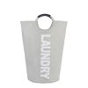 Collapsible Large Laundry Basket,Stand Up Clothes Hamper,Folding Dirty Hamper Basket for Clothes Storage,Laundry Bin with Handle