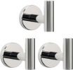 Bath Towel Hooks- SUS 304 Stainless Steel Robe Hook Holder, Heavy Duty Coat Hook for Bathroom Livingroom Hotel Kitchen Garage
