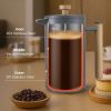 Coffee Press Tea Maker with Filterr for Household & Commercial
