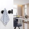 Bath Towel Hooks- SUS 304 Stainless Steel Robe Hook Holder, Heavy Duty Coat Hook for Bathroom Livingroom Hotel Kitchen Garage