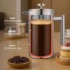 Coffee Press Tea Maker with Filterr for Household & Commercial