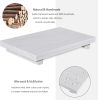 Small Wood Tray Pedestal Stand Farmhouse Bathroom Decor Decorative Wooden Riser Kitchen Soap Dish Holder for Vanity, Counter, Sink