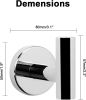 Bath Towel Hooks- SUS 304 Stainless Steel Robe Hook Holder, Heavy Duty Coat Hook for Bathroom Livingroom Hotel Kitchen Garage